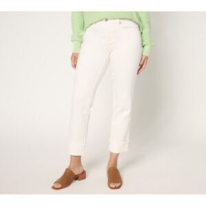 Liverpool Los Angeles Women's Pants Sz 8 Marley Girlfriend Jean White A678097
